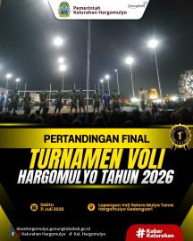 PERTANDINGAN FINAL TURNAMEN VOLI HARGOMULYO TAHUN 2026